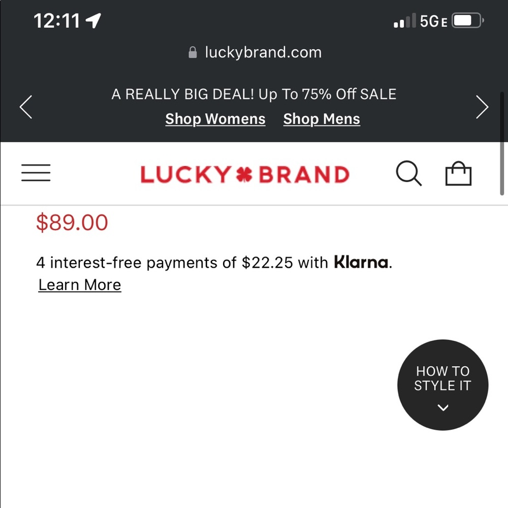 Gorgeous supple leather Lucky Brand Flats